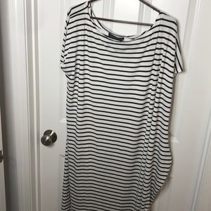 Long striped dress